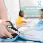 iBayam 8.5" Heavy Duty Scissors All Purpose for Office School Crafts Sewing - Image 2