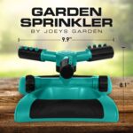 Joeys Sprinkler for Yard, Rotating Garden Sprinkler - Image 4