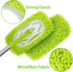 Unoutur Reusable Dry Sweeping Cloths Microfiber Wet Mop Pads - Image 2