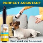 Lint Rollers for Pet Hair, White, Sticky Remover for Couch - Image 2