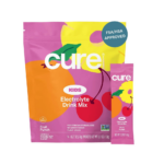 Cure Hydration - Kids Electrolyte Drink Powder Fruit Punch 14 Packets