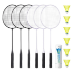 AboveGenius Badminton Rackets Set